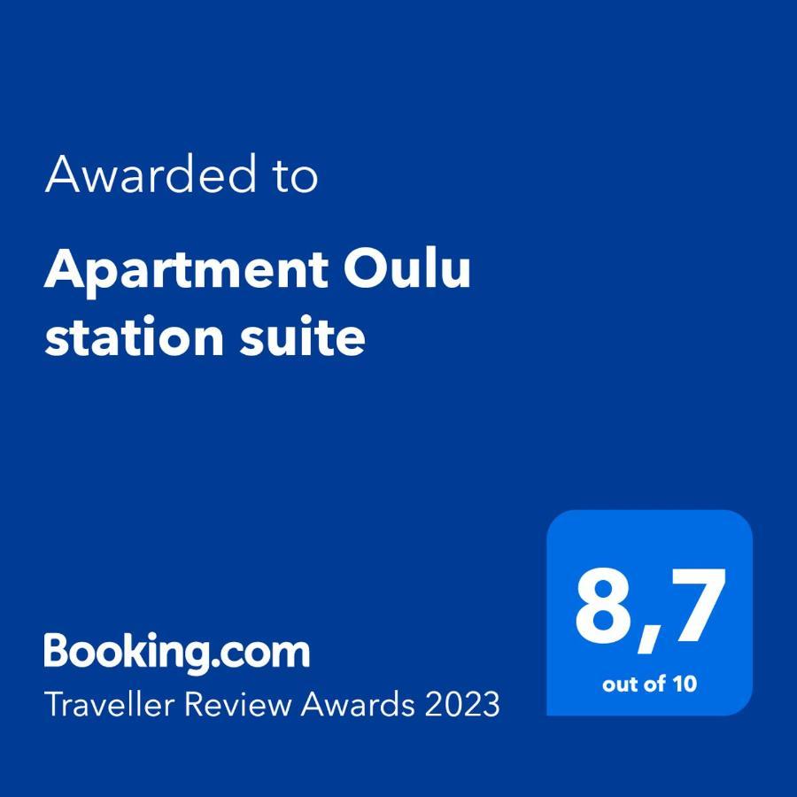 Apartment Oulu Station Suite Exterior foto